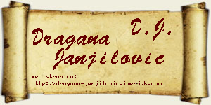 Dragana Janjilović vizit kartica